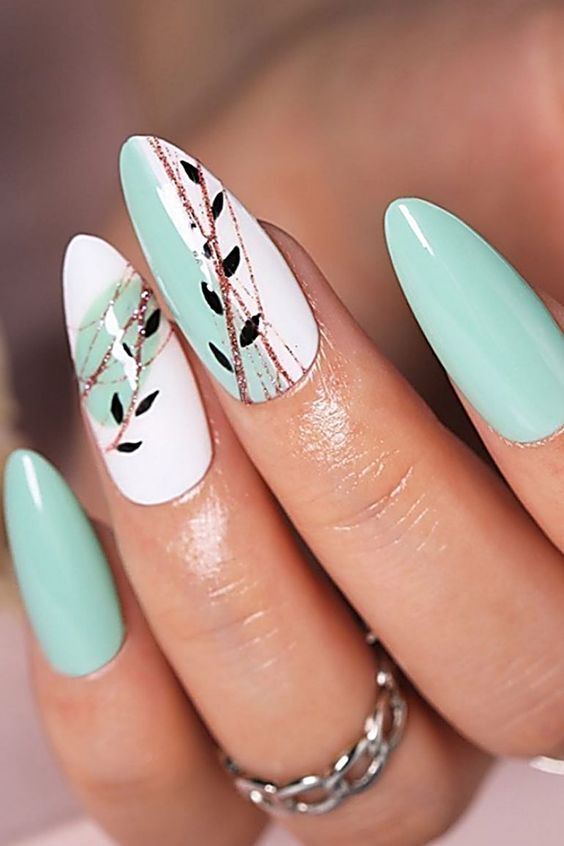 2024 Spring Almond Nails: Pastel Trends & Floral Designs