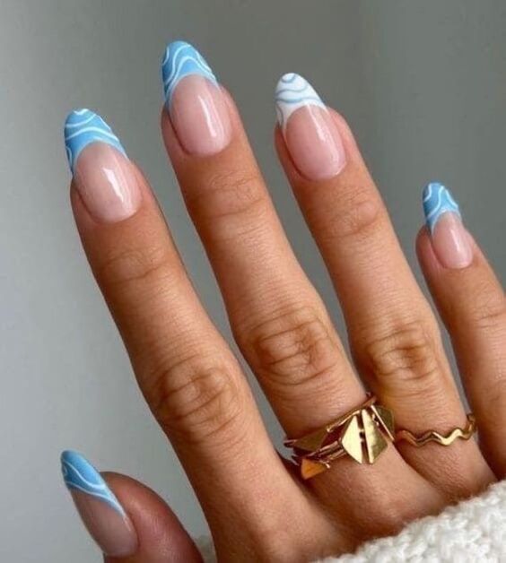 2024's Fresh French Spring Nails: Pastel, Floral & Nature-Inspired Designs